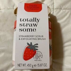 Asquith & Somerset Strawberry Scrub & Exfoliating Brush